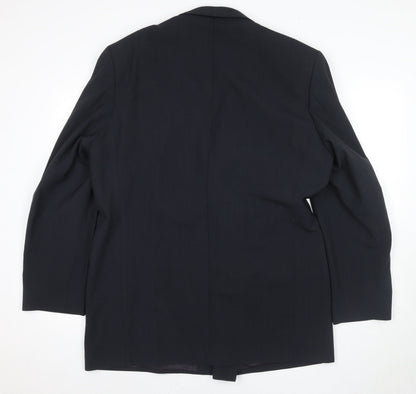 Mens UK Size 44 Marks and Spencer Regular Blue Suit Jacket