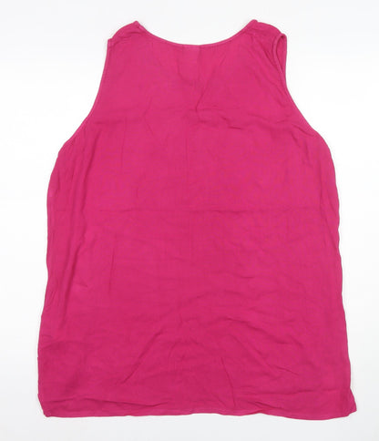 Caslon Women's Pink Basic Tank Top Size 16