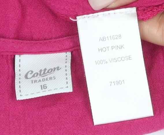Caslon Women's Pink Basic Tank Top Size 16