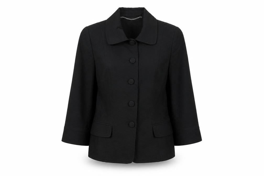 Womens UK Size 12 Jasper Conran Regular Black Blazer