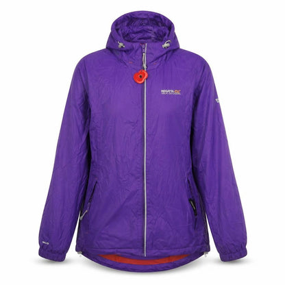 Womens UK Size 14 Regatta Purple Rain Coat