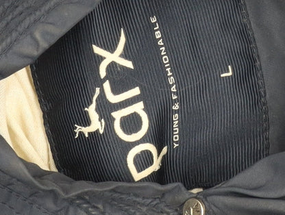 Mens UK Size L Parx Blue Bomber Jacket