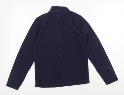 Mountain Warehouse Boys' Blue Fleece Pullover Sweatshirt 11-12 Yrs