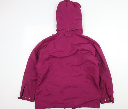 Nordic Alpine Women's Pink Parka Jacket M, Waterproof