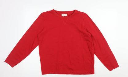 Mountain Warehouse Women's Red Long Sleeve Cotton Top