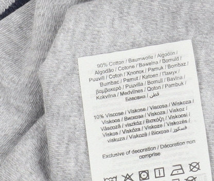 Jack & Jones Men's Grey 2XL Polo Shirt