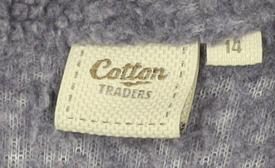 Womens UK Size 14 Cotton Traders Purple