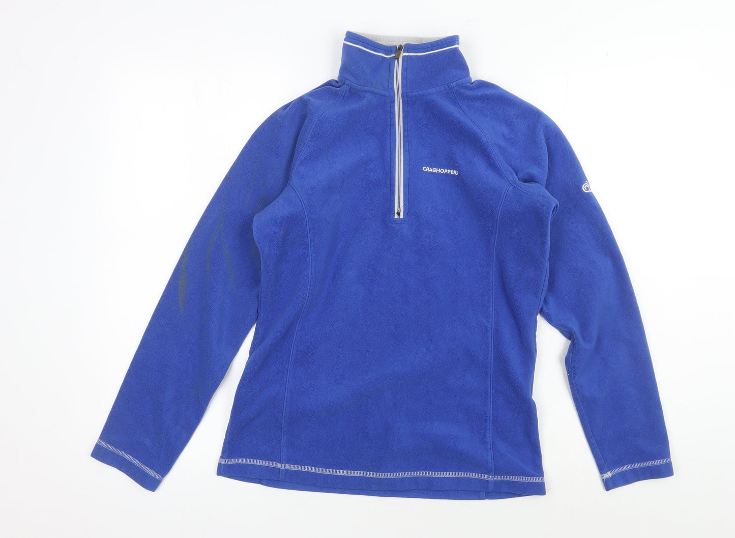 Craghoppers Women's Blue Size 8 Fleece Pullover Sweatshirt