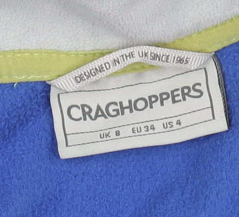 Craghoppers Women's Blue Size 8 Fleece Pullover Sweatshirt