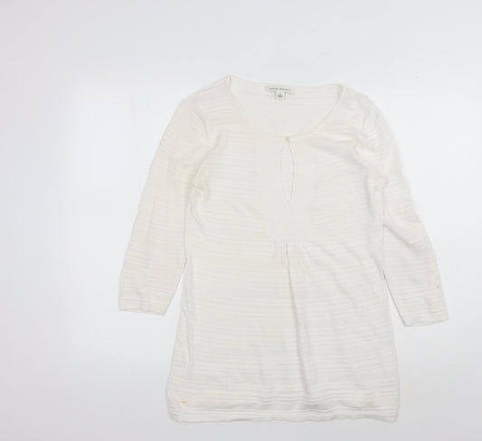 Banana Republic Women's White Cotton Tunic, Size S