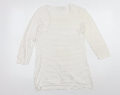 Banana Republic Women's White Cotton Tunic, Size S