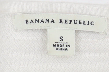Banana Republic Women's White Cotton Tunic, Size S