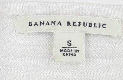 Banana Republic Women's White Cotton Tunic, Size S