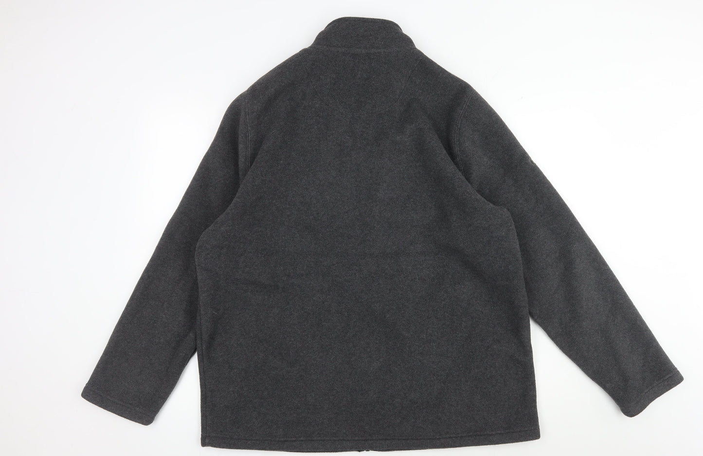 Mens UK Size L Cotton Traders Grey Basic Jacket