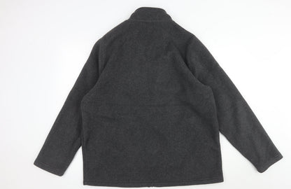 Mens UK Size L Cotton Traders Grey Basic Jacket