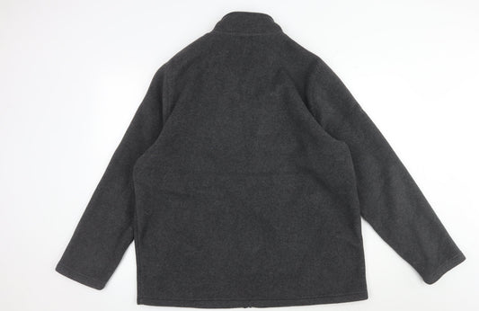 Mens UK Size L Cotton Traders Grey Basic Jacket