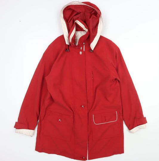 Womens UK Size 10 Berketex Red