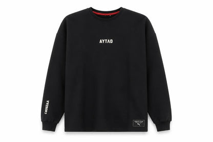 Mens UK Size M PUMA Black Pullover Sweatshirt