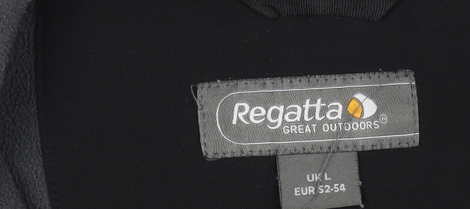 Mens UK Size L Regatta Black Basic Jacket