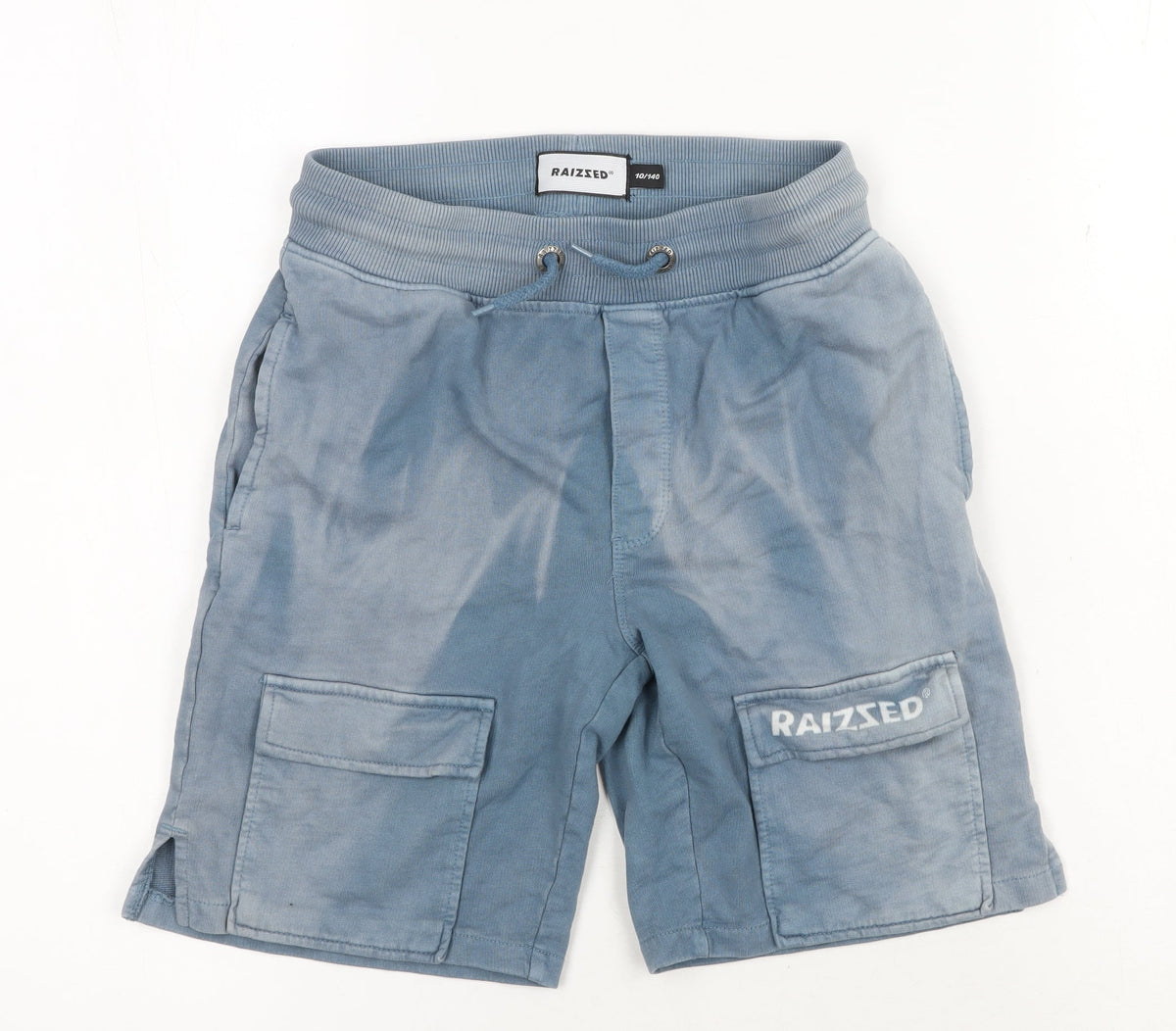 Raizzed Boys Blue Cargo Shorts 10 Years