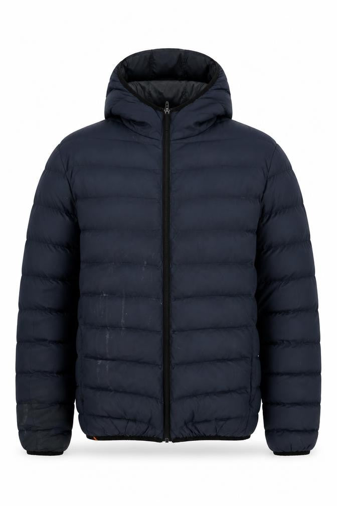 Mens UK Size XL Brave Soul Blue Puffer Jacket