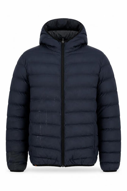 Mens UK Size XL Brave Soul Blue Puffer Jacket
