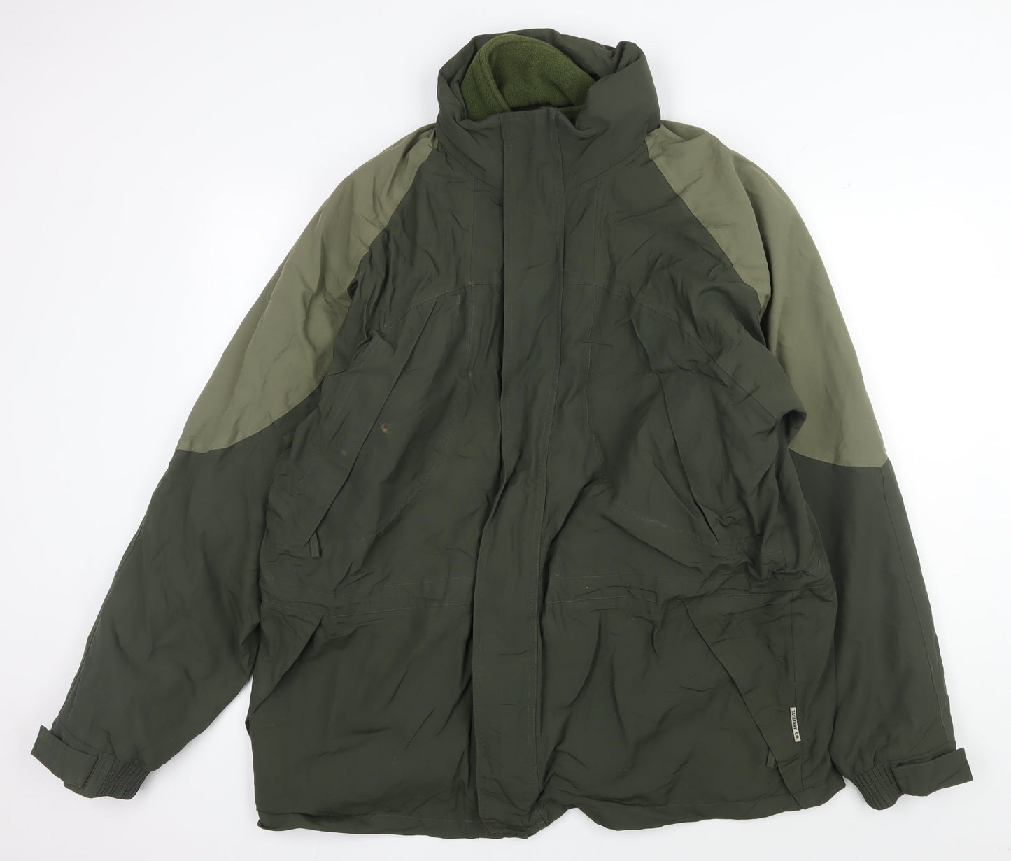 Mens UK Size L Tayberry Company Green Basic Jacket