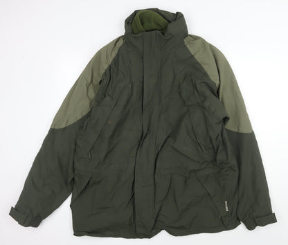 Mens UK Size L Tayberry Company Green Basic Jacket