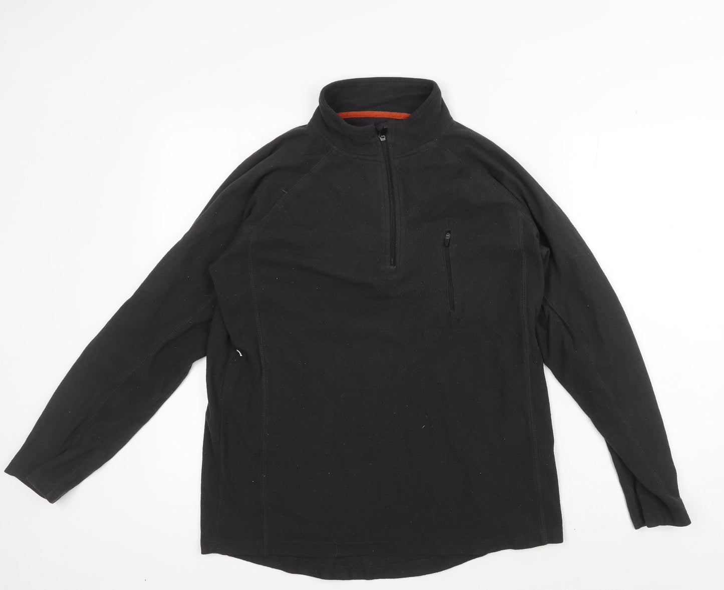 Mens UK Size S Peter Storm Black 1/2 Zip Sweatshirt