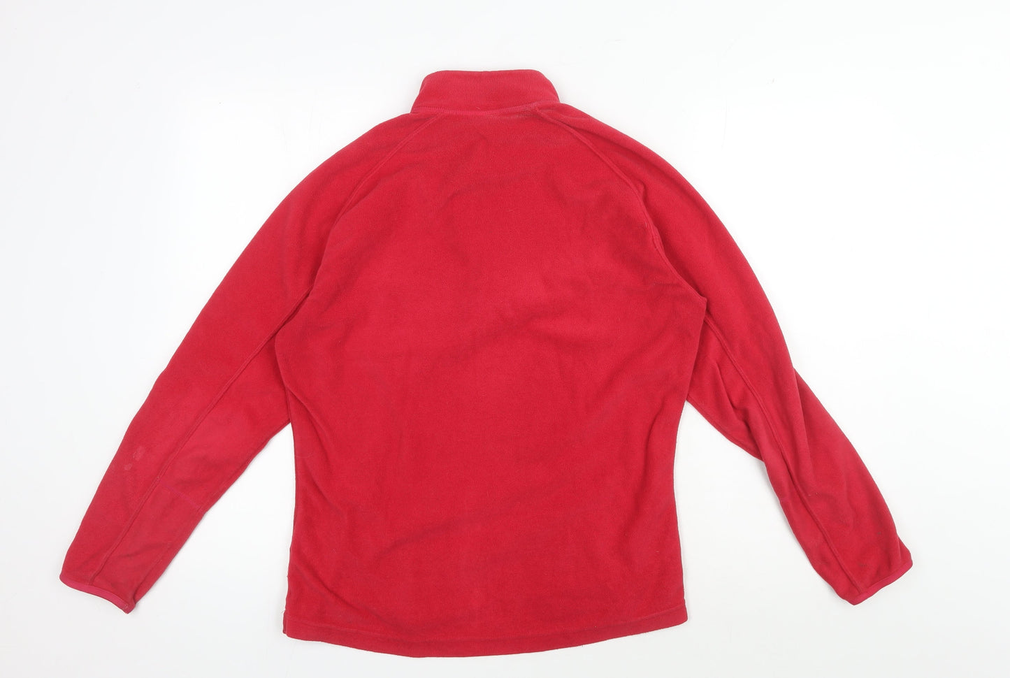 Decathlon Women's Red Fleece Pullover Sweatshirt Size 12