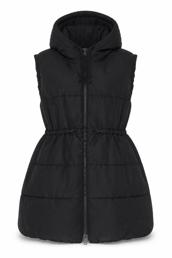 Womens UK Size M H&M Black Puffer Jacket
