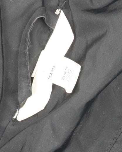 Womens UK Size M H&M Black Puffer Jacket