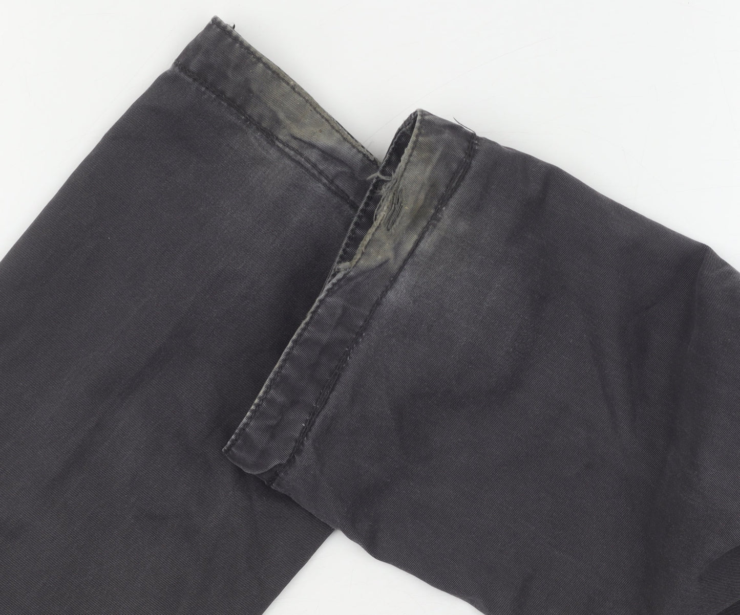 FatFace Men's Black 32L Chino Trousers