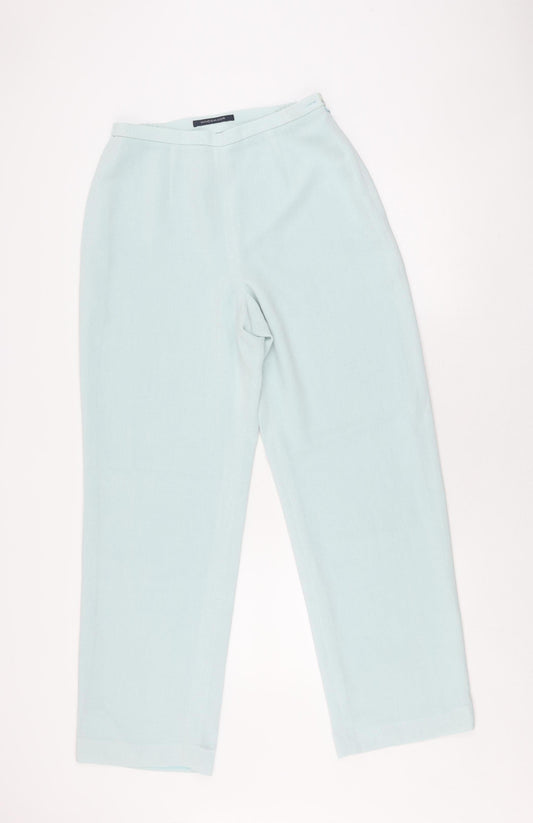 Womens UK Size 10 Windsmoor Regular Fit Casual Blue Trousers