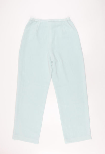 Womens UK Size 10 Windsmoor Regular Fit Casual Blue Trousers