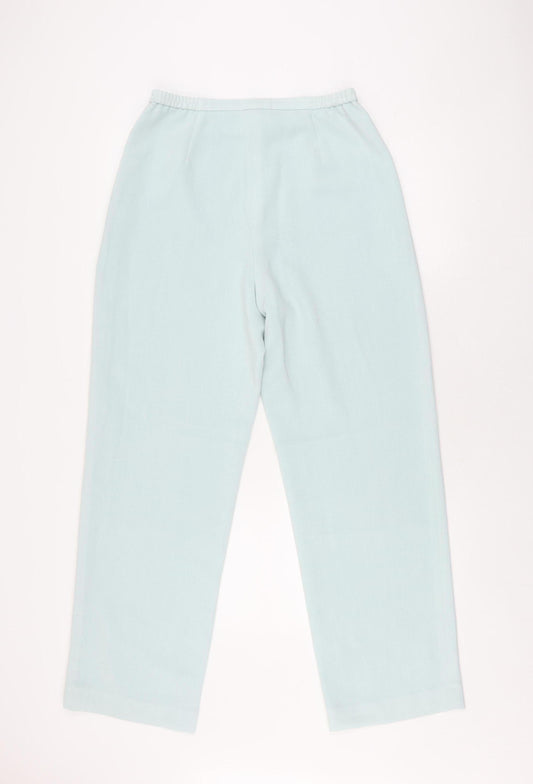 Womens UK Size 10 Windsmoor Regular Fit Casual Blue Trousers