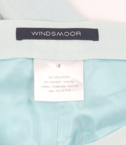 Womens UK Size 10 Windsmoor Regular Fit Casual Blue Trousers
