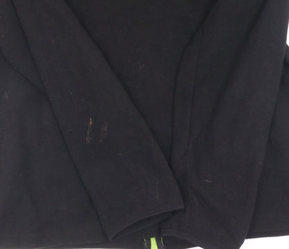 Atlas for Men Black Men's Fleece Jacket L Outdoor