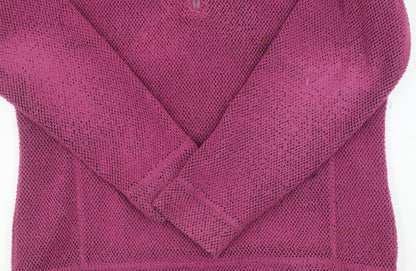 Craghoppers Women's Purple Full Zip Sweatshirt Size 14