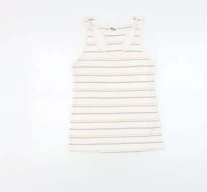 Animal Women's Multicoloured Striped Tank Top Size 10