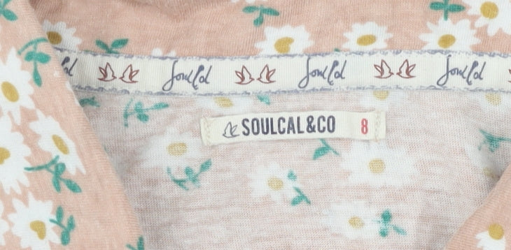 Womens UK Size 8 Soulcal & Co Multicoloured  Button-Up