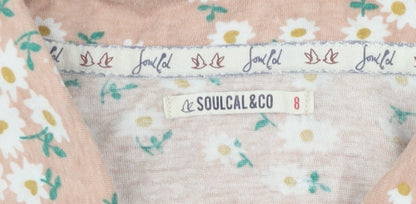 Womens UK Size 8 Soulcal & Co Multicoloured  Button-Up