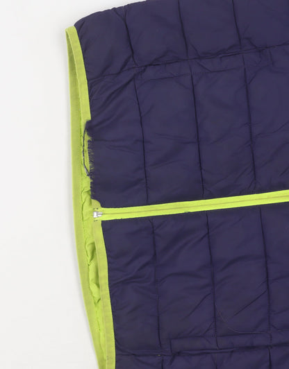 Freedom Trail Boys Blue Hooded Puffer Jacket 11-12Y