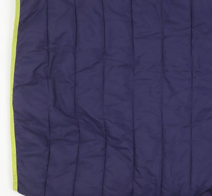 Freedom Trail Boys Blue Hooded Puffer Jacket 11-12Y