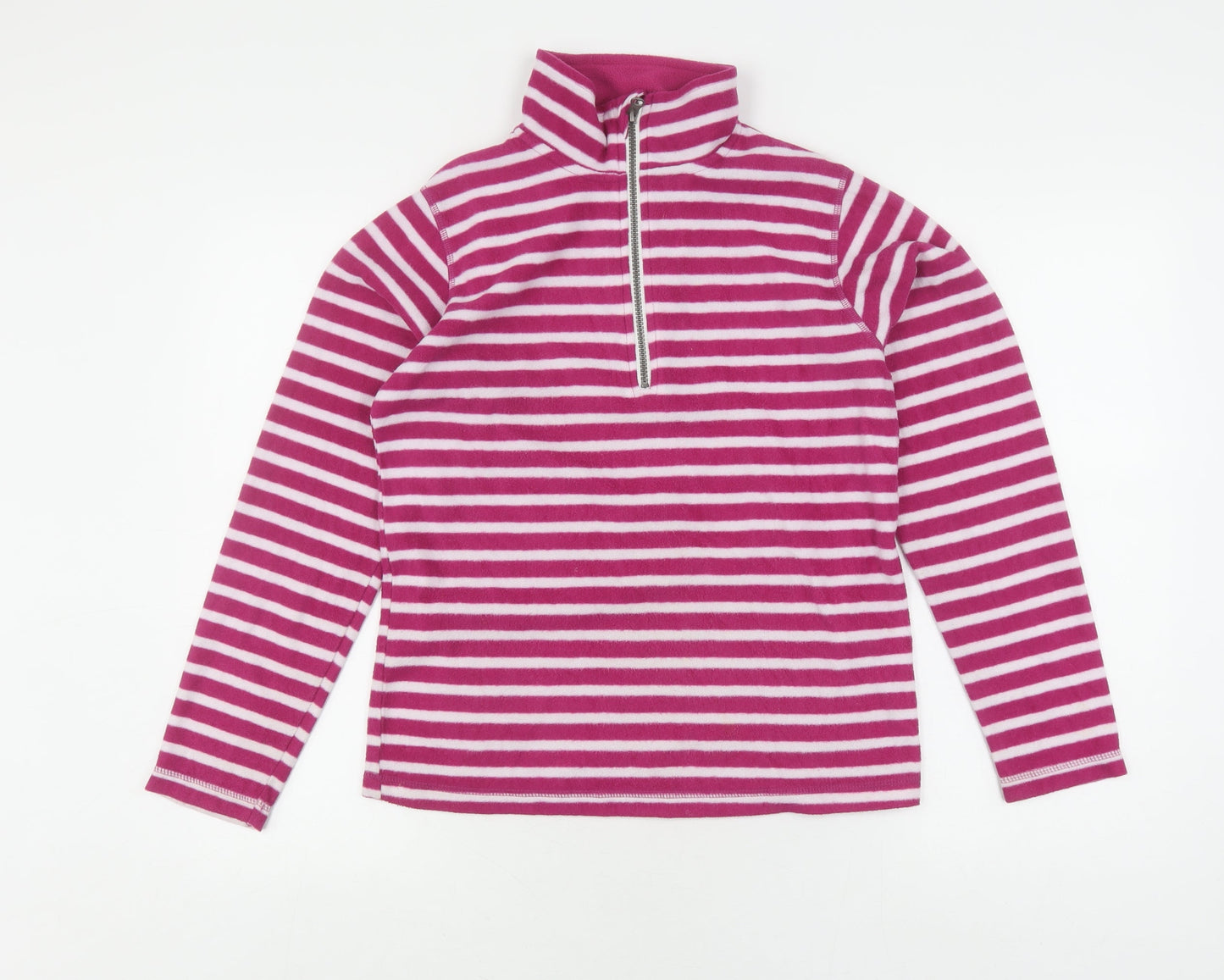 GAP Women's Pink Striped Sweatshirt Long Sleeve S