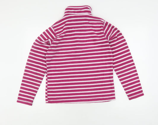 GAP Women's Pink Striped Sweatshirt Long Sleeve S