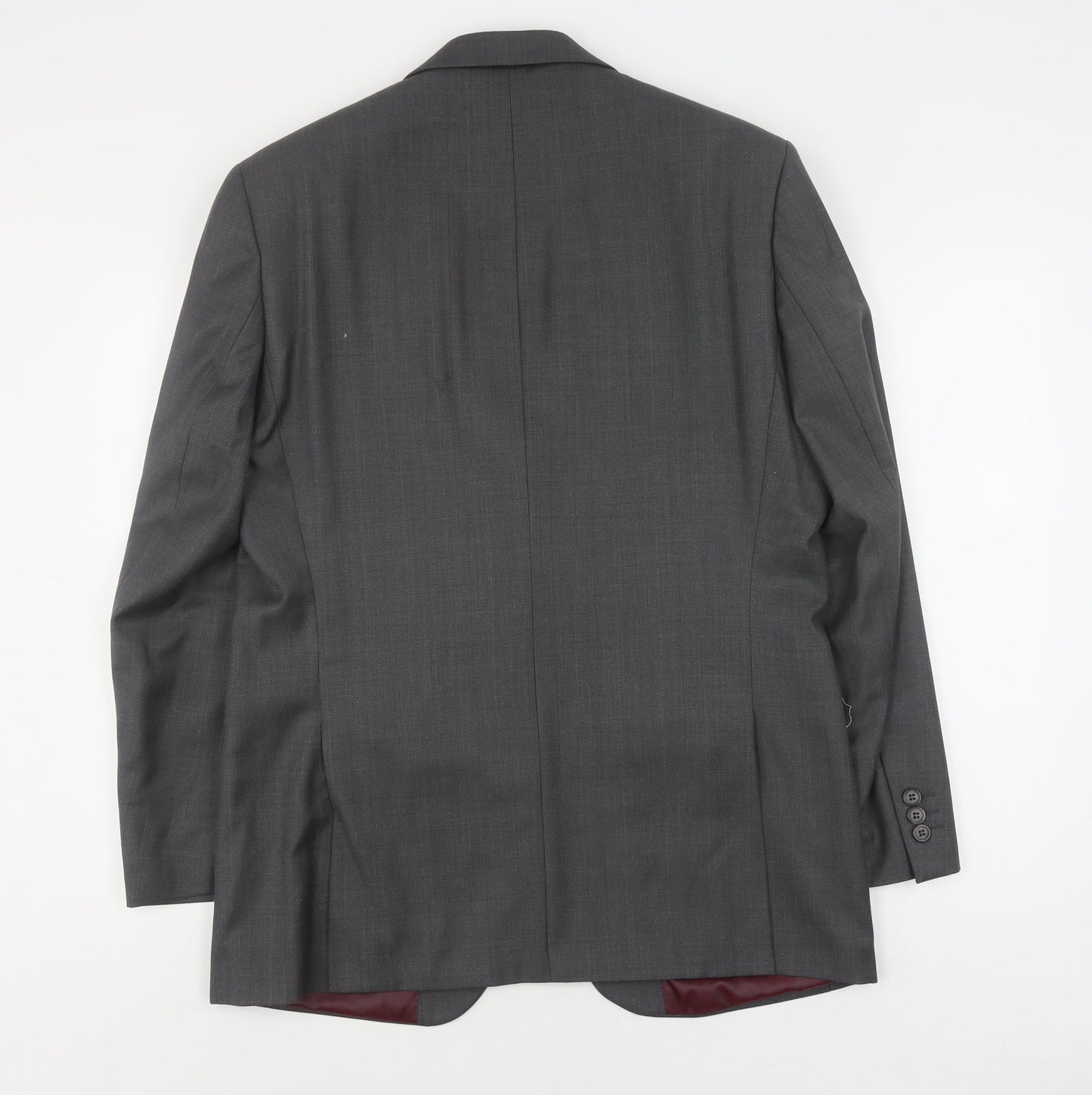 hasp Black Label Men's Grey Blazer 40R Classic Fit Jacket