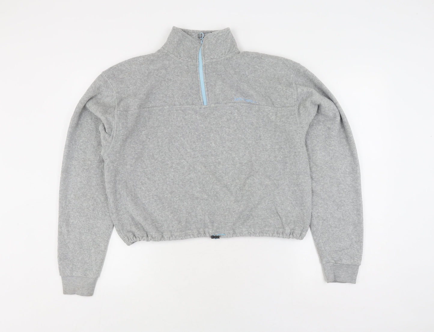 Urban Unisex Grey Fleece Sweatshirt M Zip Casual