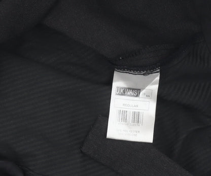 Burton Men's Black 38 Trousers Polyester Viscose