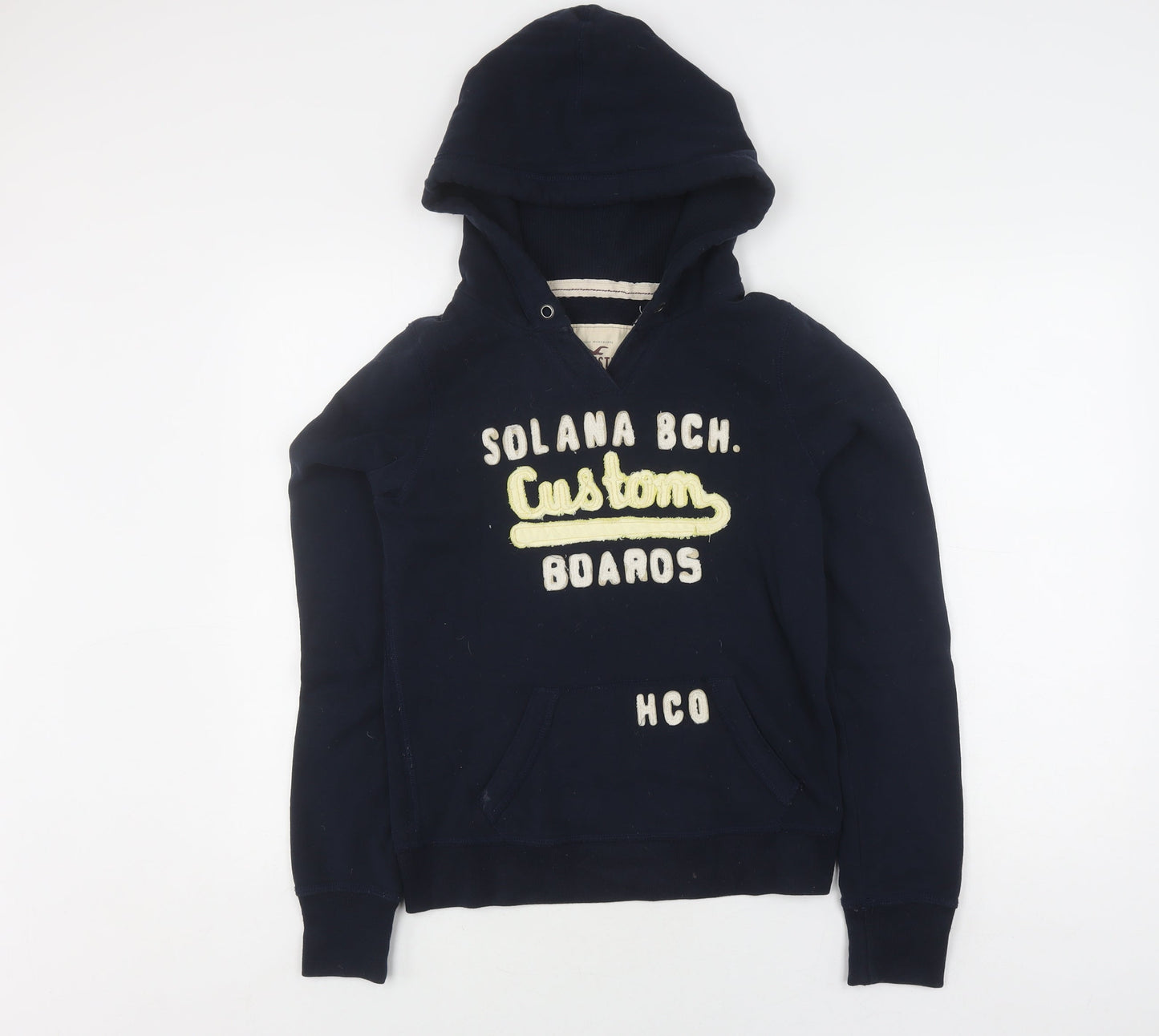 Hollister Women's Navy Pullover Hoodie M - Casual Style